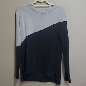 Two tone sweater size medium